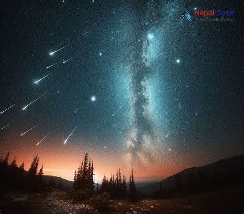 meteor shower today nepal